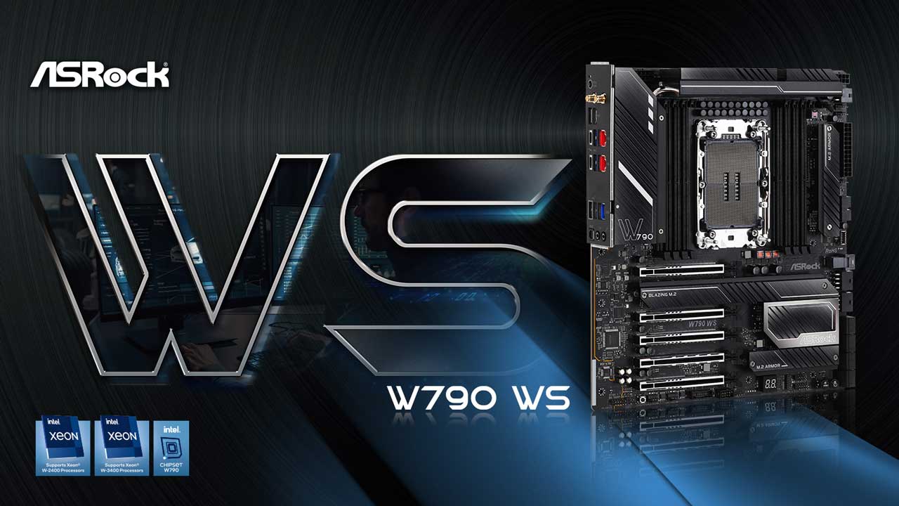ASRock Launches W790 WS Motherboard