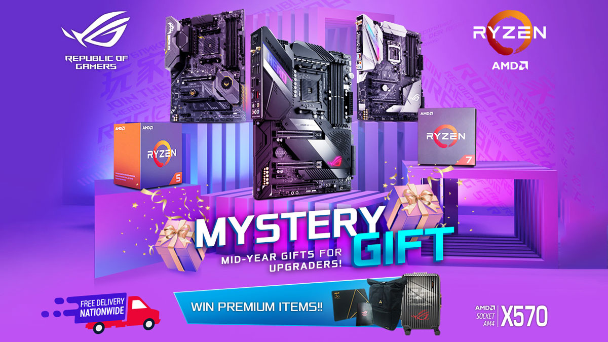 ASUS and AMD Announces Mystery Gift Promo