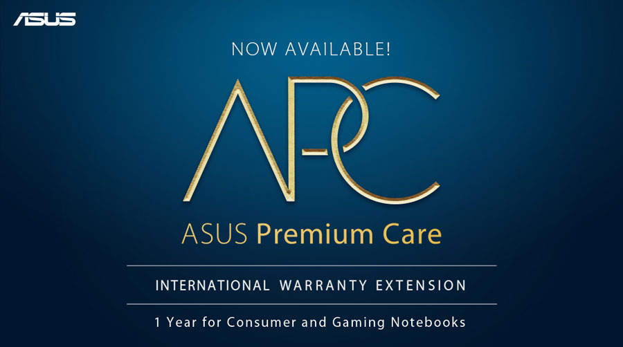 ASUS Announces  Premium Care Warranty Extension Package