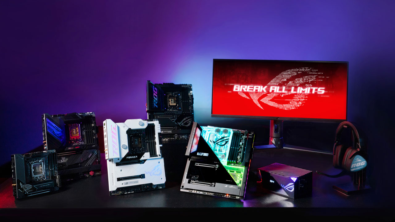 ASUS Break All Limits Highlights Intel ROG Motherboards and More