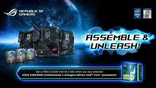 ASUS Intel Avengers PR