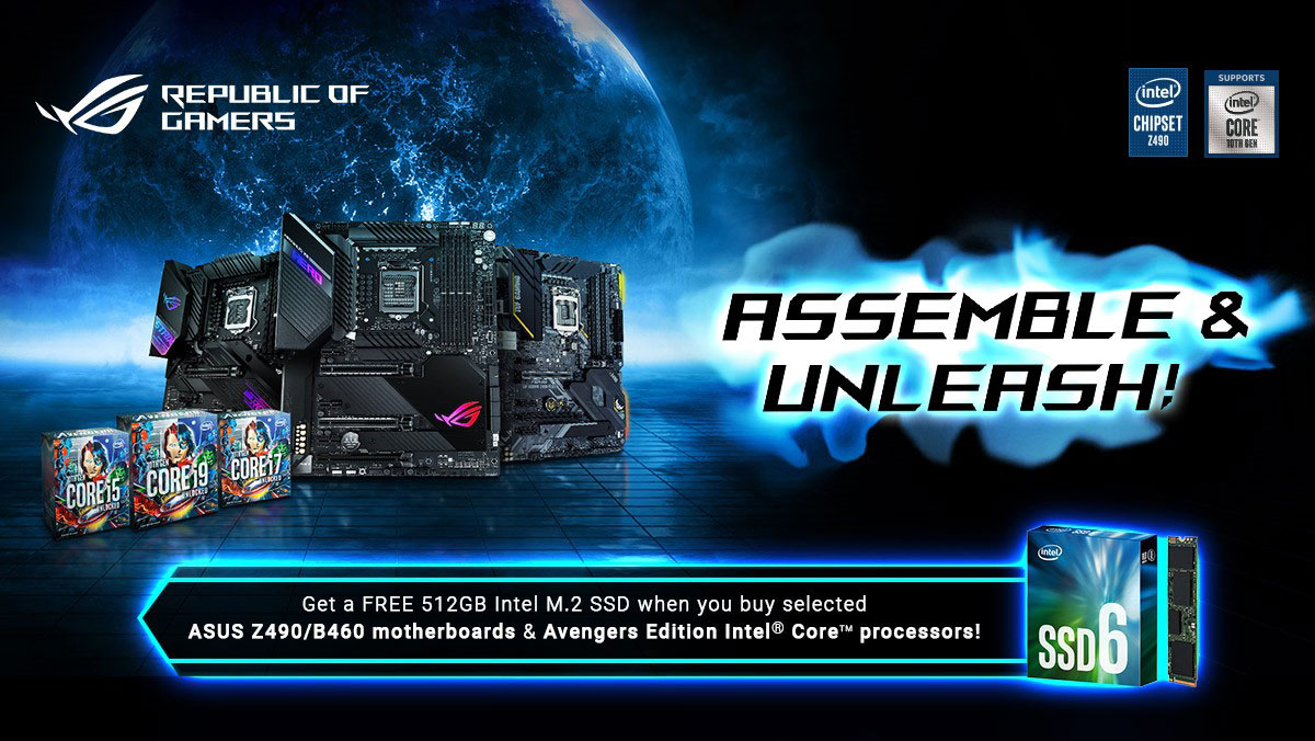 ASUS and Intel Announces Avengers SSD Bundle