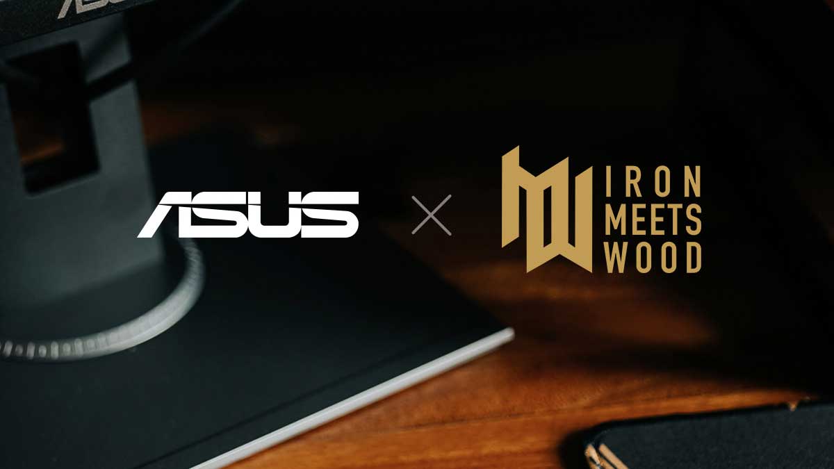 ASUS Teams up with Iron Meets Wood Tables