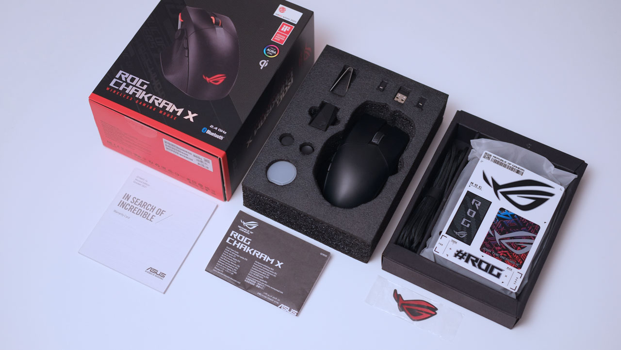 ASUS ROG Chakram X Wireless Gaming Mouse 6