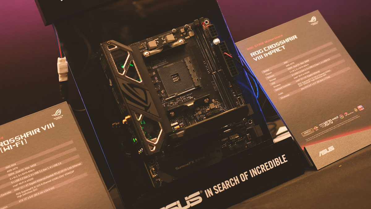 ASUS Goes Mini-DTX with the ROG Crosshair VIII Impact