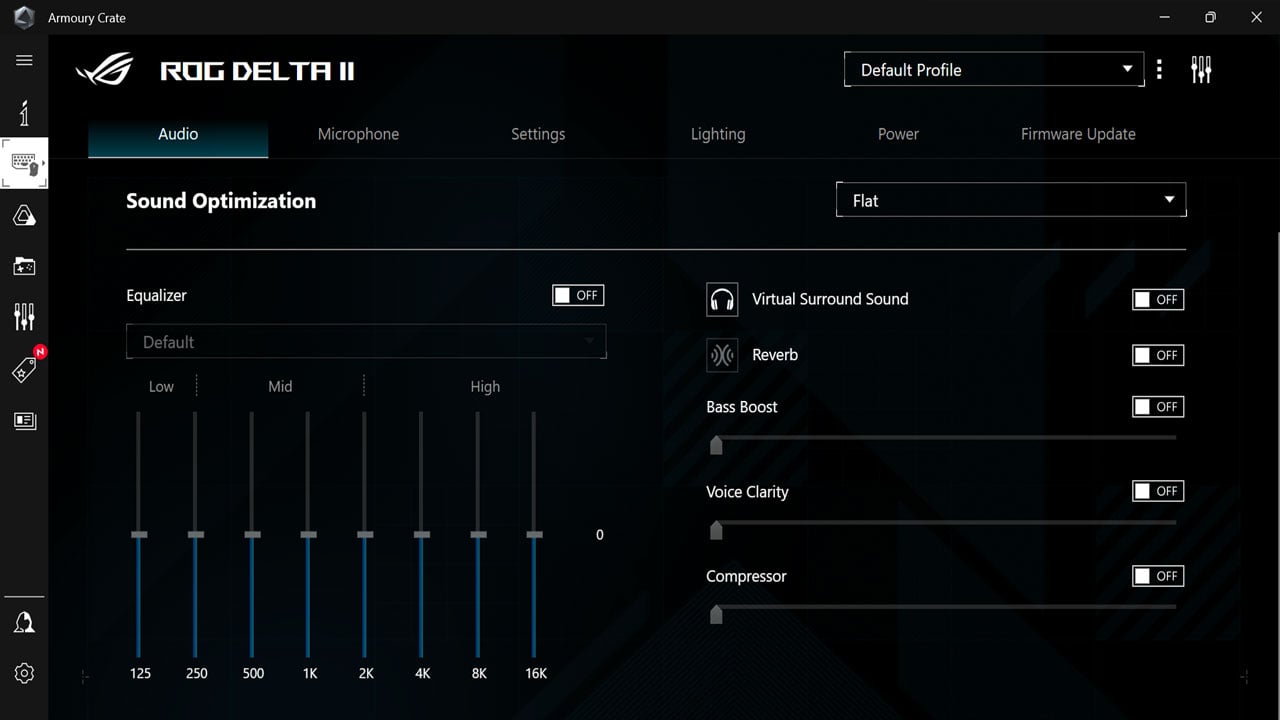 ASUS ROG Delta II Wireless Gaming Headset Software 2