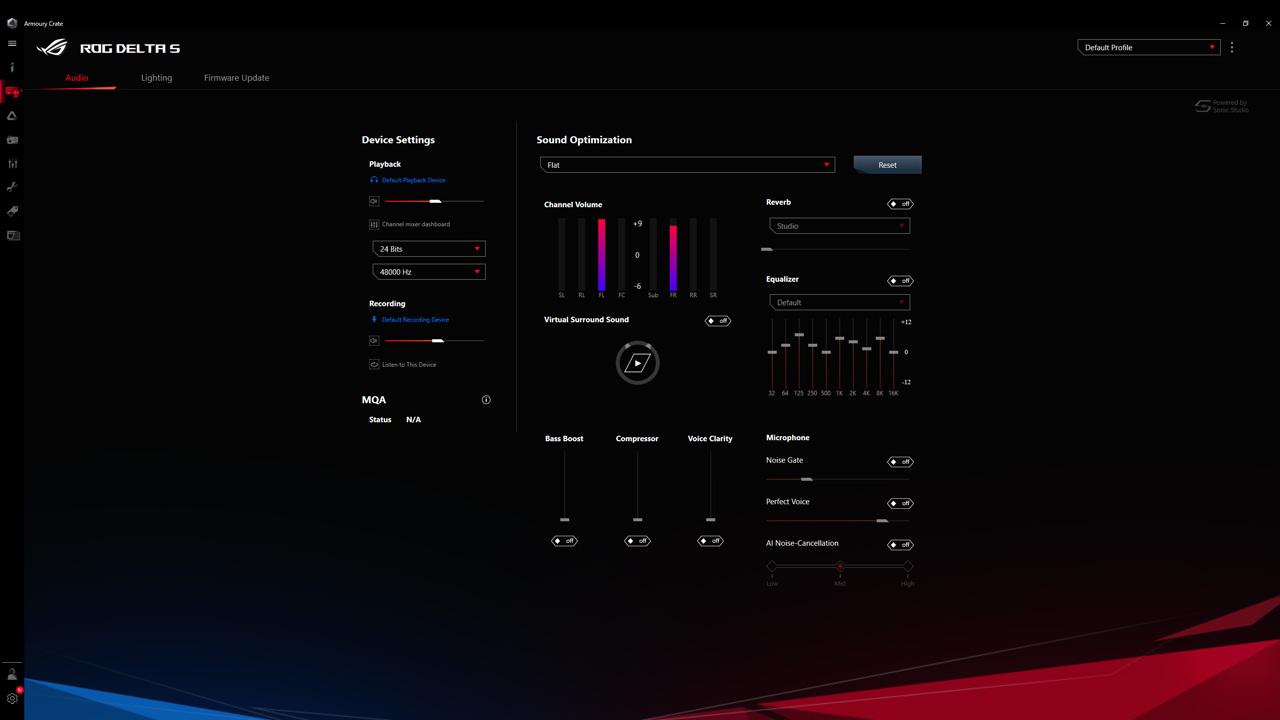 ASUS ROG Delta S Benchmark 19