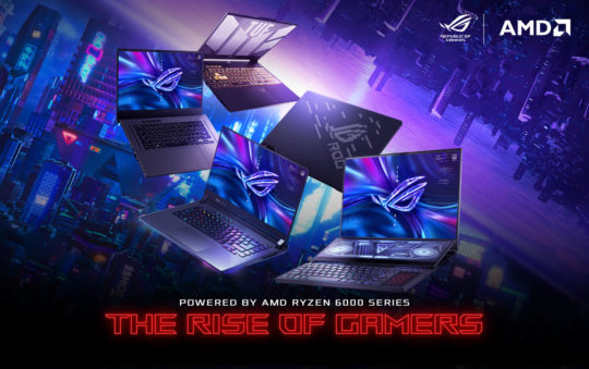 ASUS ROG Launches Ryzen 6000 Powered Gaming Laptops