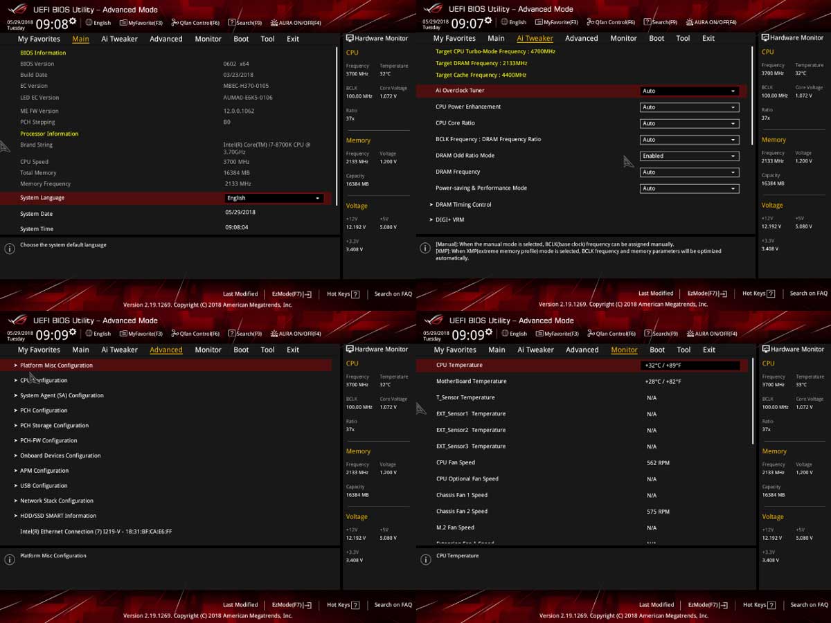 ASUS ROG Stirx B360-F Gaming Bios (1)