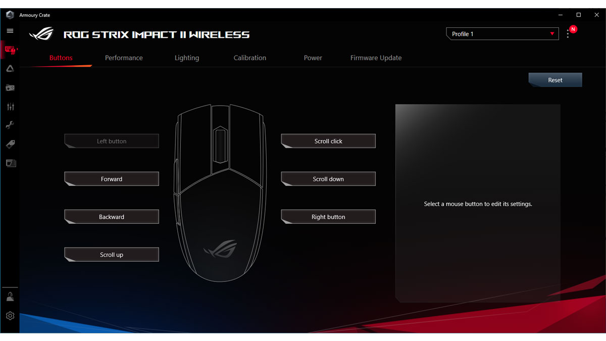 ASUS ROG Strix Impact II Wireless Images Software 1