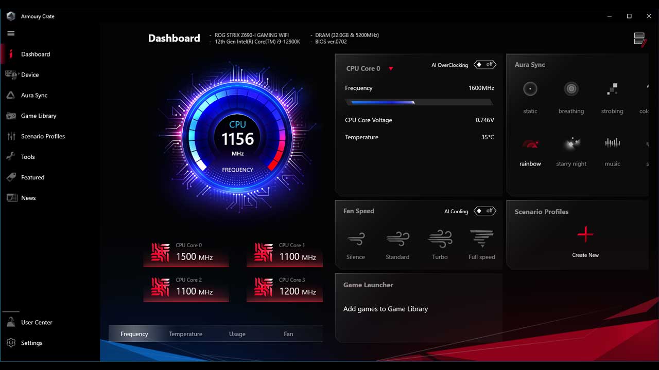 ASUS ROG Strix Z690 I Gaming Wi Fi Software 1