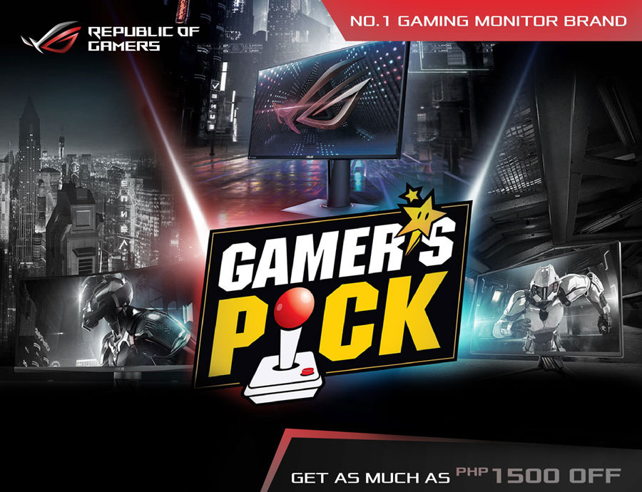 Promo | Get As Much As 1500 Pesos Off With ASUS Gaming Monitors