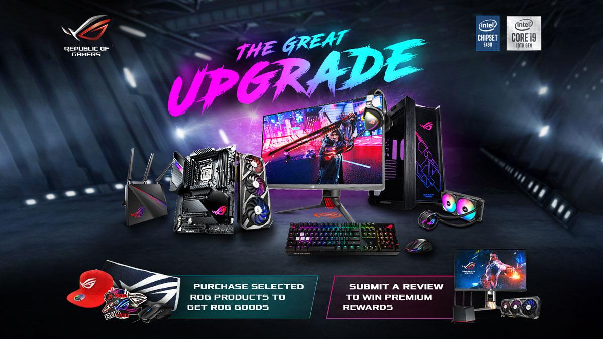 ASUS ROG Outs Rates Your Gear Campaign