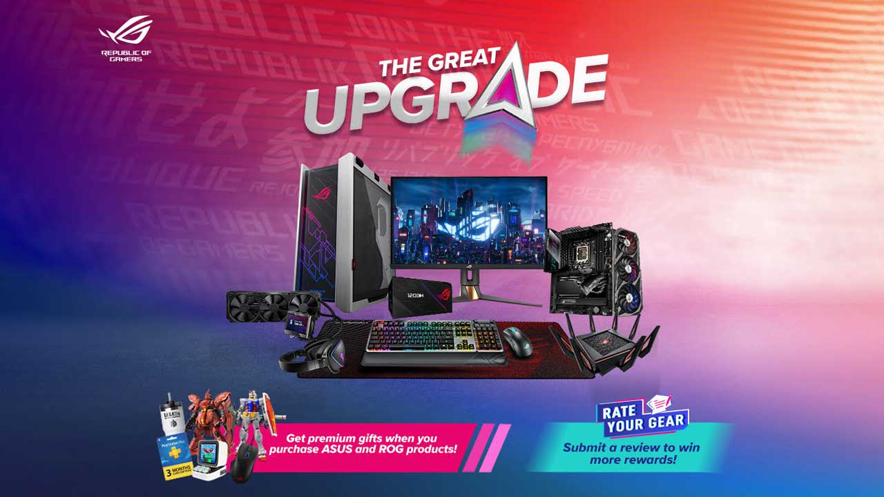 ASUS ROG Outs Great Upgrade and Rate Your Gear Program