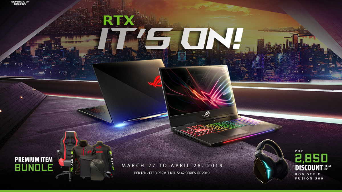 Buy ASUS ROG Nvidia RTX Laptops Get Premium Items and Discounts