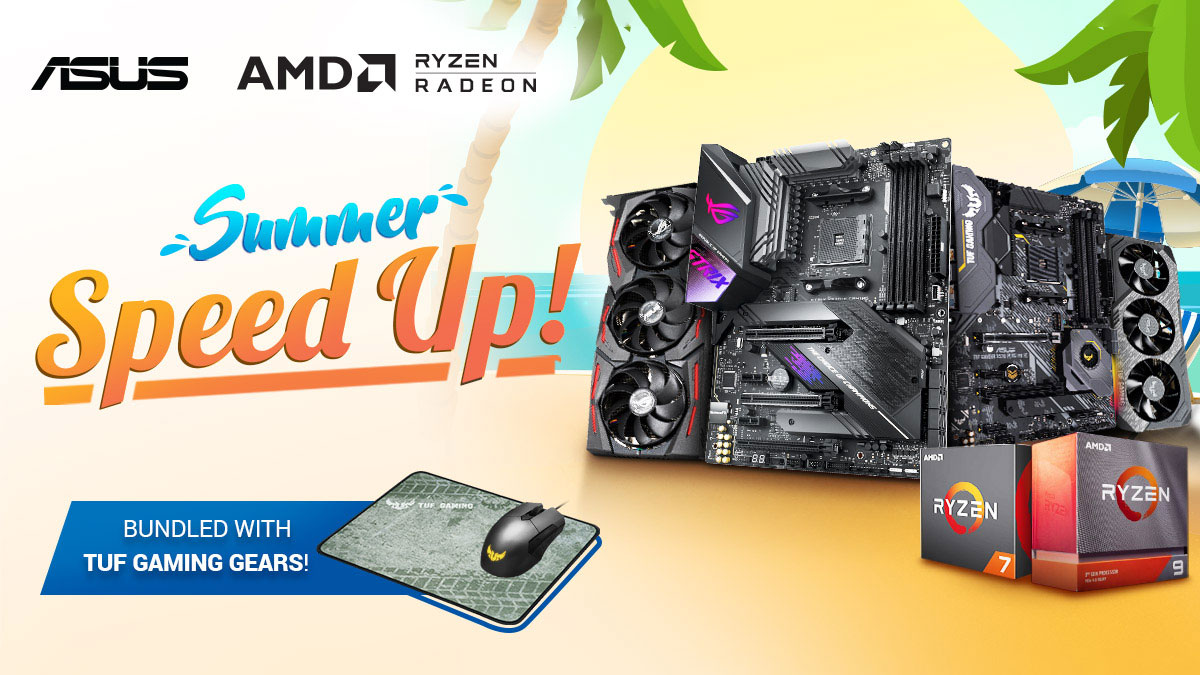 ASUS and AMD Team up with a Summer Upgrade Promo