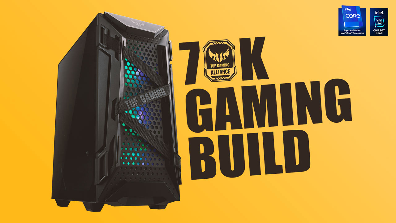 Mona Lisa samle Standard 70K Gaming PC Build: Exploring the ASUS TUF Gaming Alliance Combo | TechPorn