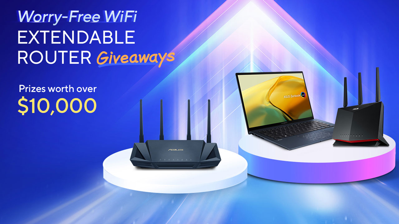 ASUS Wi Fi Extendable Router Giveaway PR 3