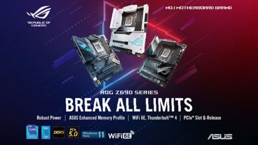 ASUS Z690 Motherboard Lineup PR 1