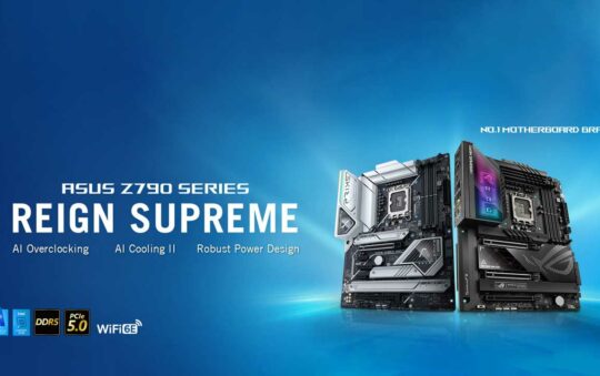 ASUS Launches Z790 Series Motherboards