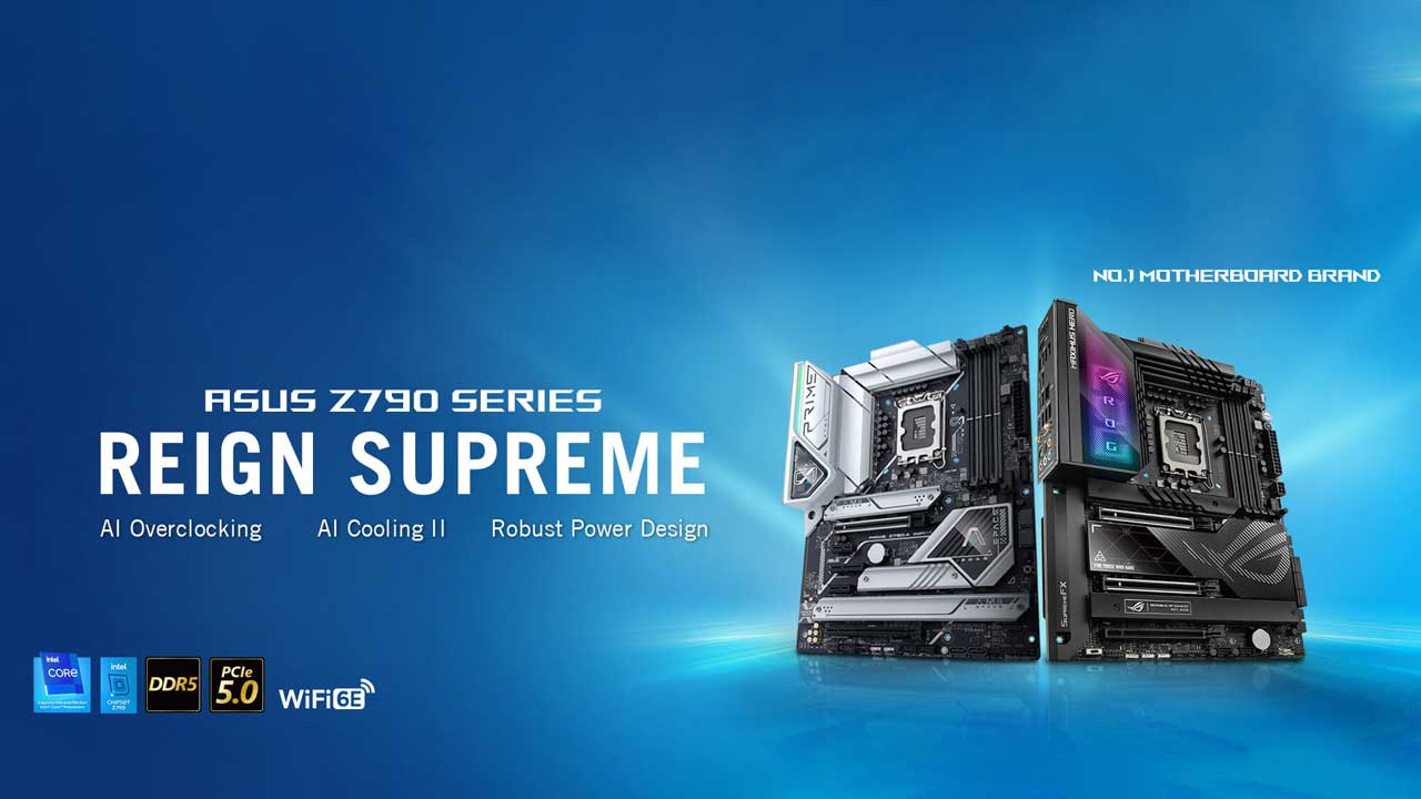 ASUS Launches Z790 Series Motherboards