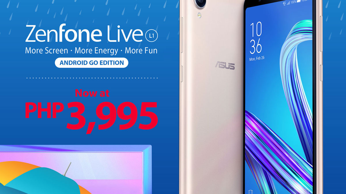 ASUS PH Pours In Rainy Season Savings with Updated ZenFone Prices