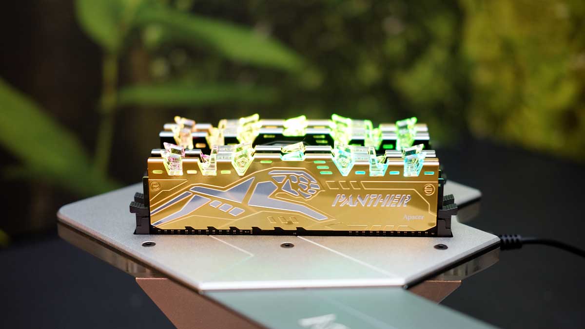 Apacer Shows off Panther Rage DDR4 RGB at COMPUTEX