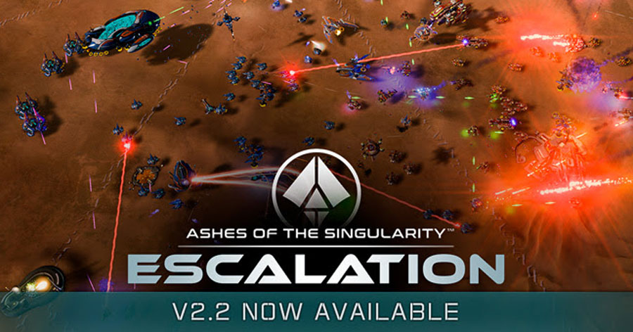 Ashes of the Singularity Escalation v2.2 Update Now Available