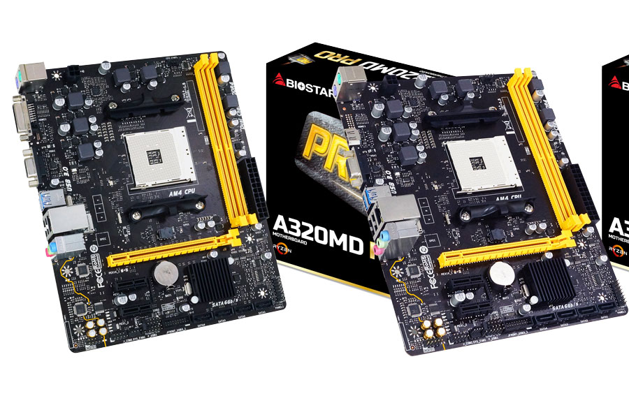 BIOSTAR Introduces The A320 PRO Series AM4 Motherboards
