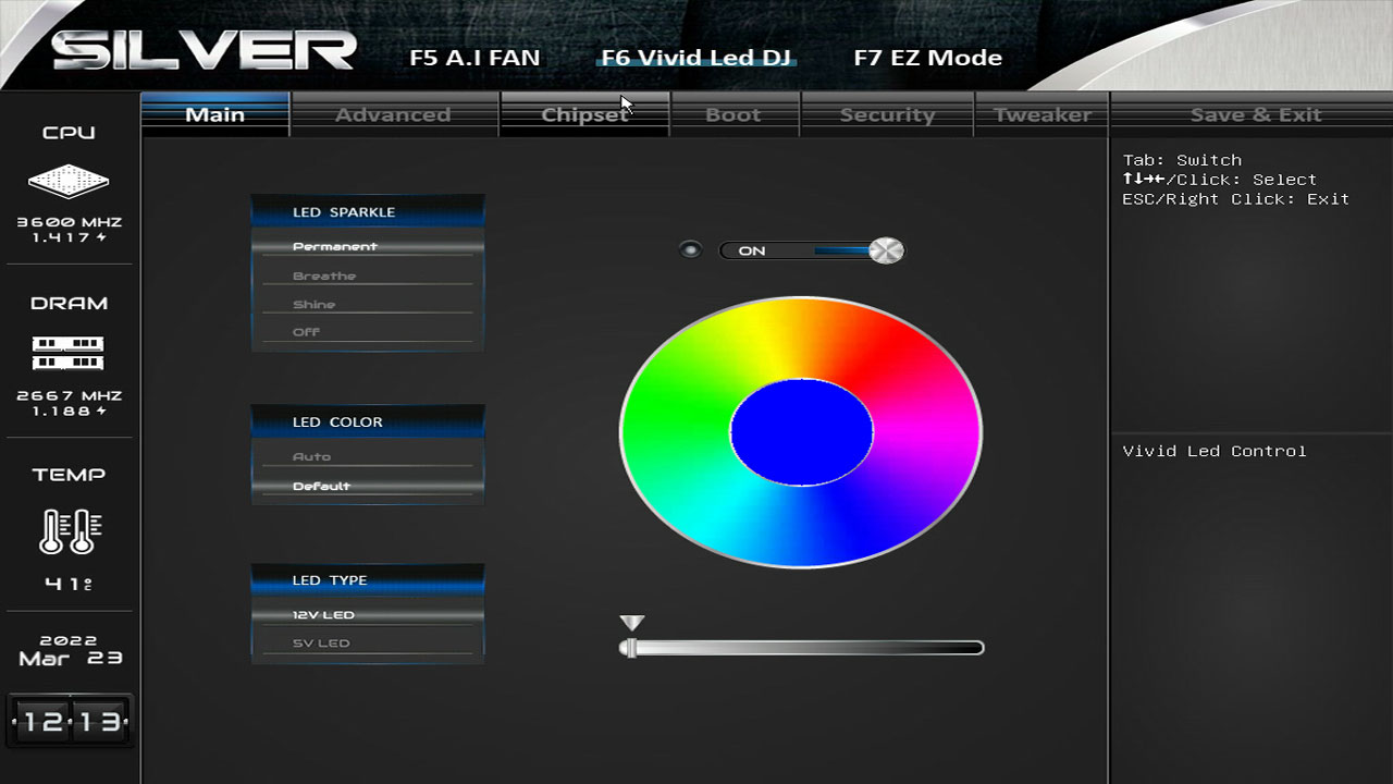 BIOSTAR B550M Silver UEFI BIOS 2