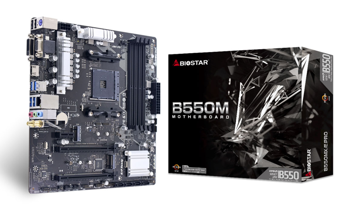 BIOSTAR Announces B550MX/MH E PRO Motherboards