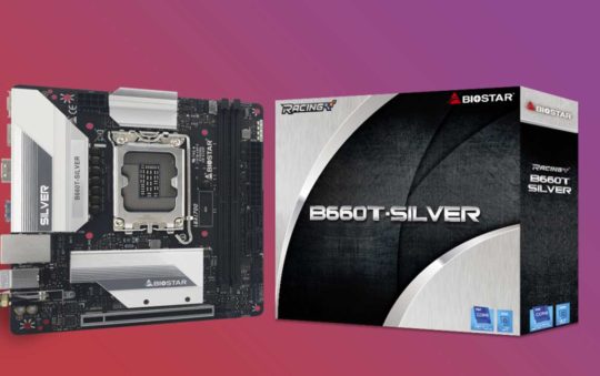 BIOSTAR Announces B660T SILVER Mini-ITX Motherboard