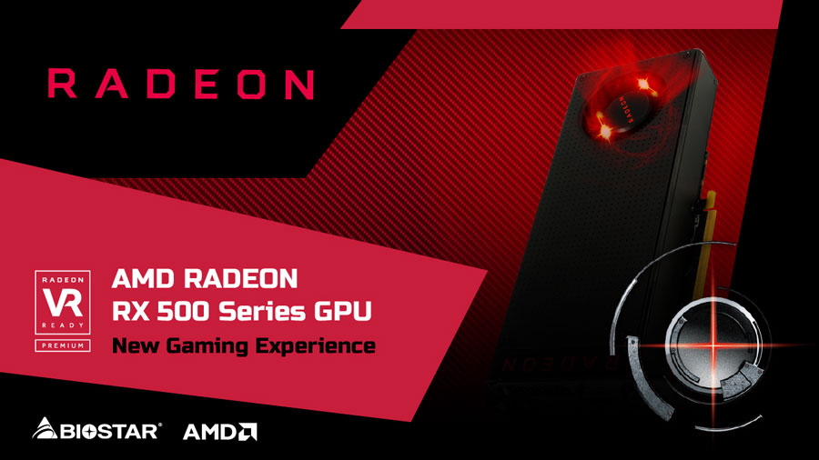 BIOSTAR Enters The Radeon Game With RX 500 Graphics