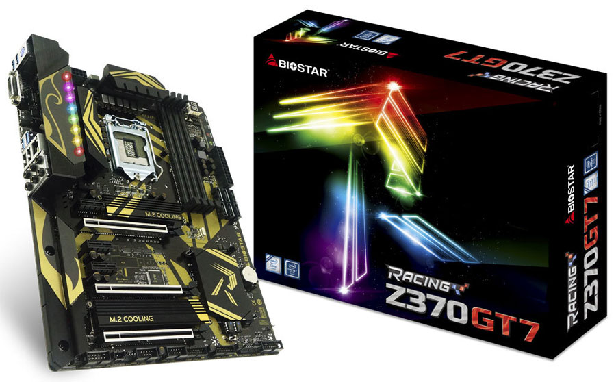BIOSTAR Teases Their Z370 Chipset Motherboards