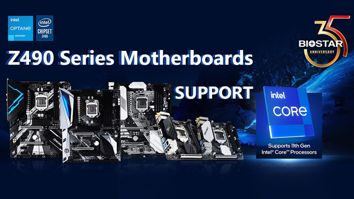 BIOSTAR Announces Full Intel 11th Gen Support for Z490 Boards