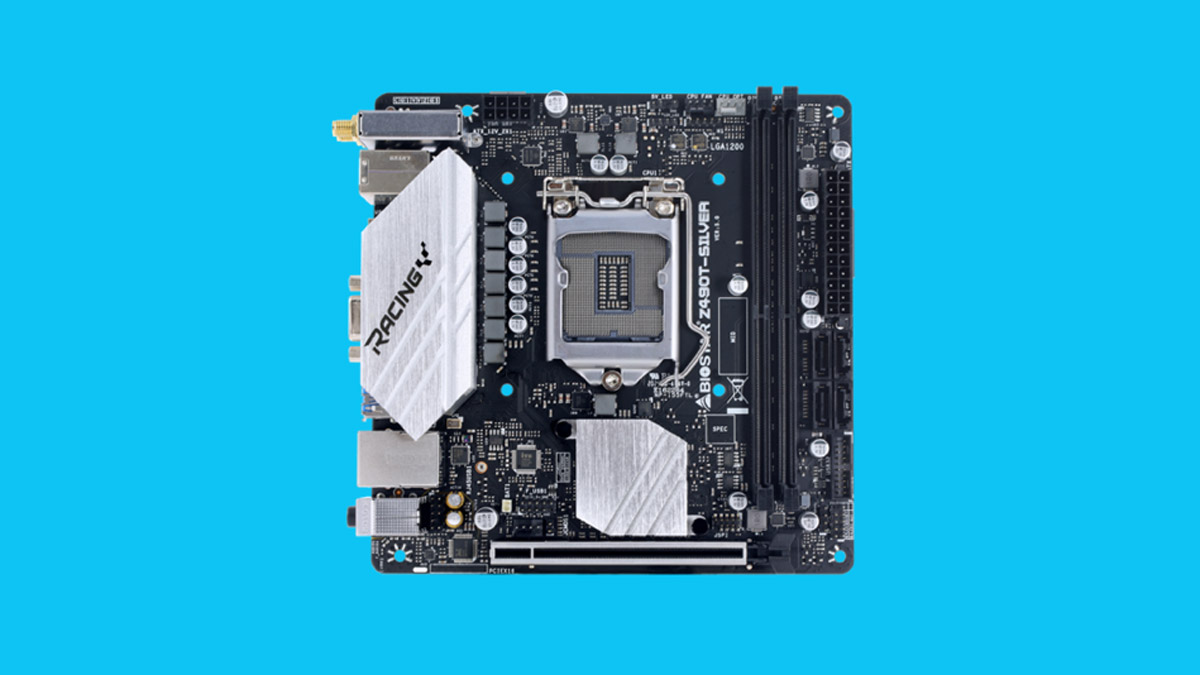 BIOSTAR Announces Z490 Racing Silver Motherboards