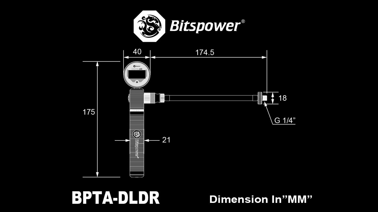 Bitspower Digital Leak Detector PR 1