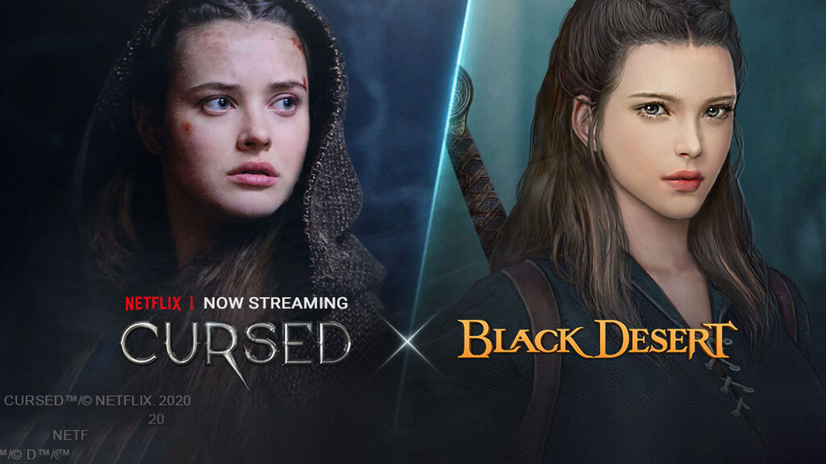 Black Desert Launches Crossover Content Based on Netflix Series, Cursed 