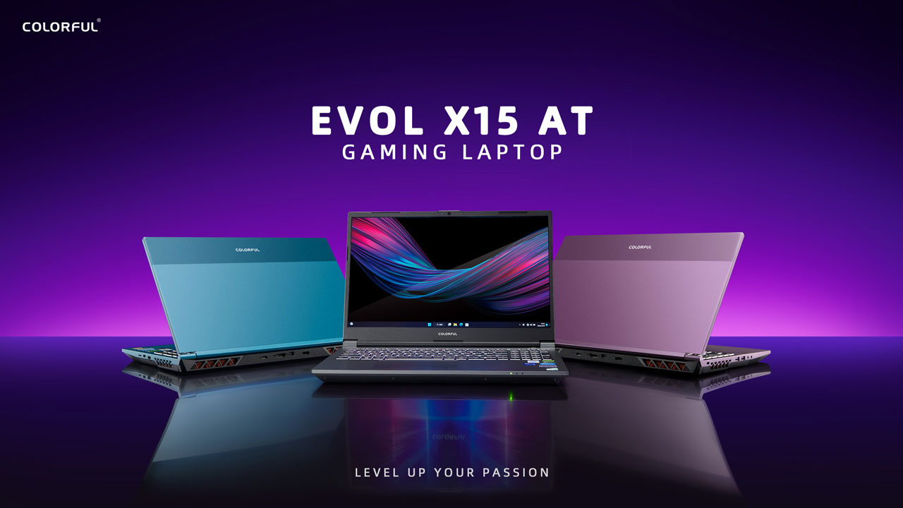 COLORFUL Launches EVOL X15 AT Gaming Laptop