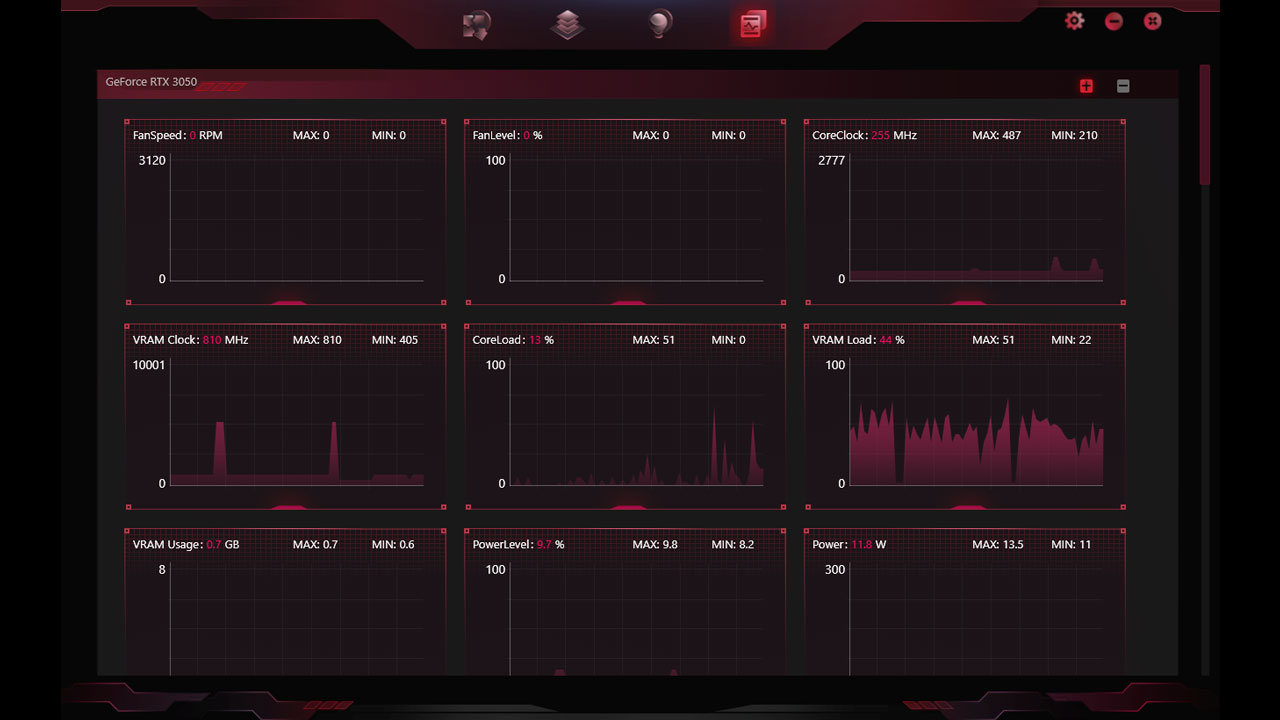 COLORFUL iGame GeForce RTX 3050 Ultra W DUO OC 8G V Software 3