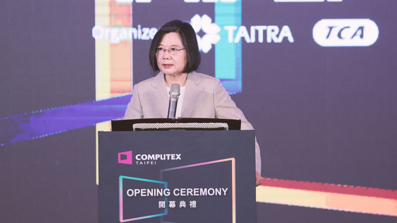 COMPUTEX 2023 Opens With President Tsai Ing-wen