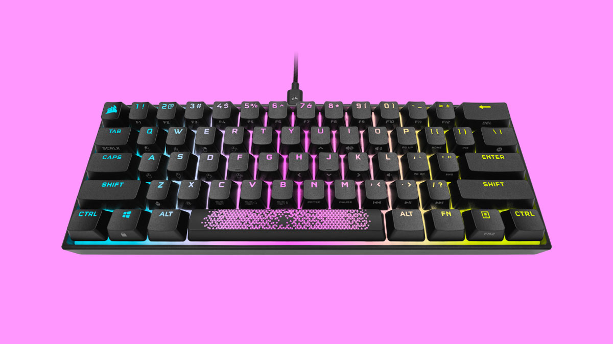CORSAIR Launches K65 RGB MINI 60% Mechanical Keyboard