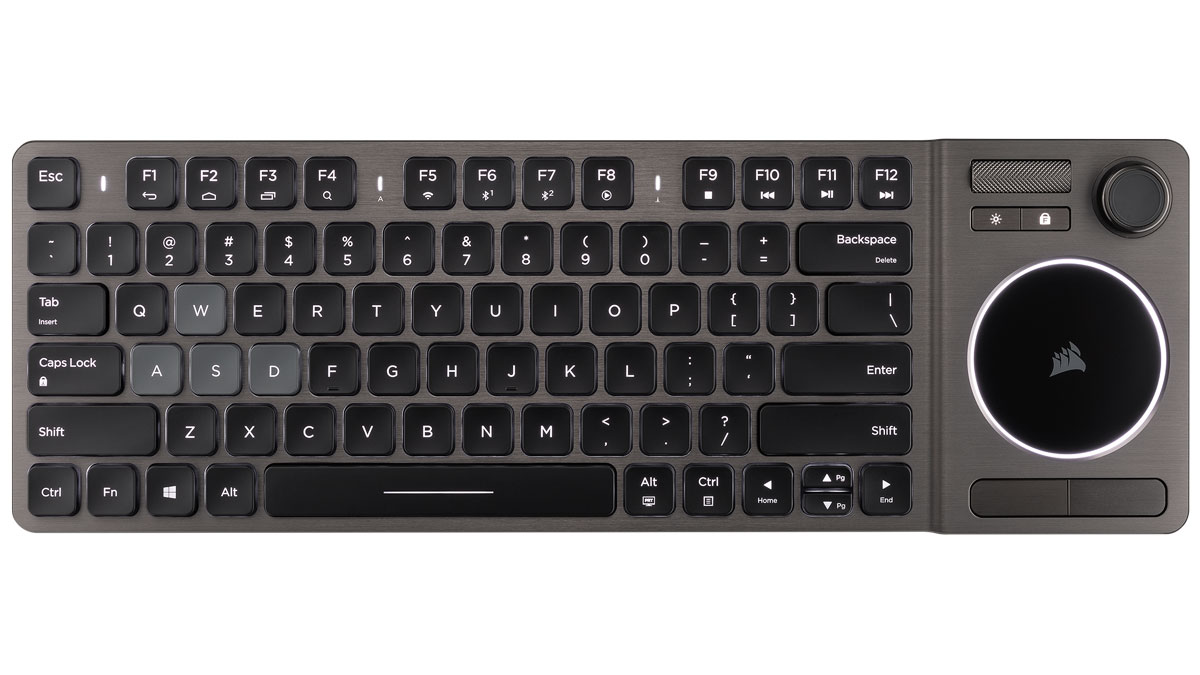 CORSAIR Announces K83 Wireless Entertainment Keyboard