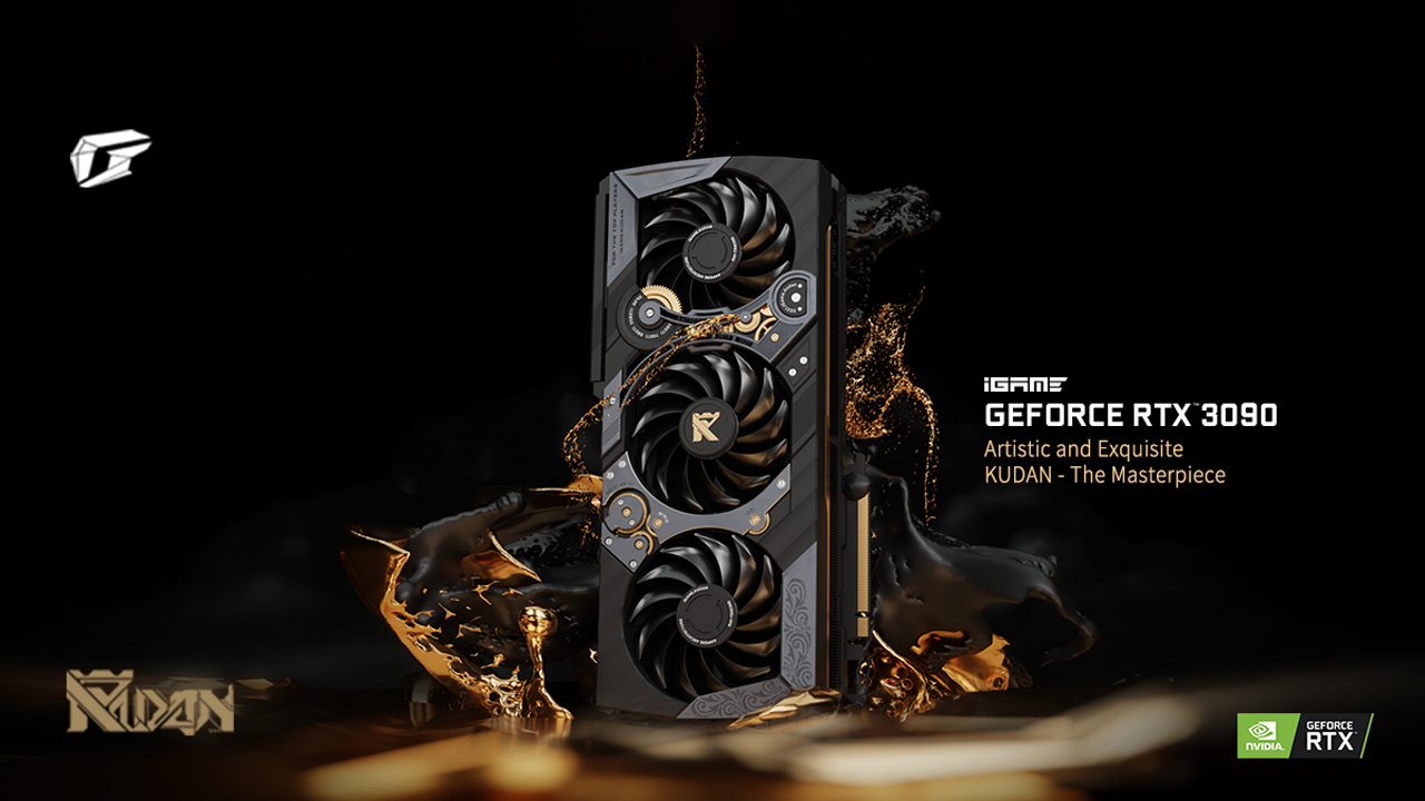 COLORFUL Launches GeForce RTX 3090 KUDAN