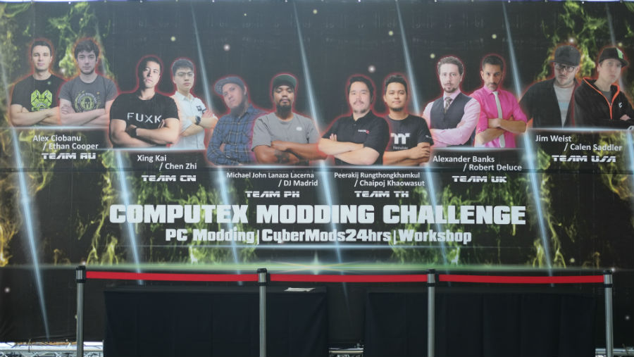 CyberMods 24hrs Modding Event Kicks Off at COMPUTEX 2017