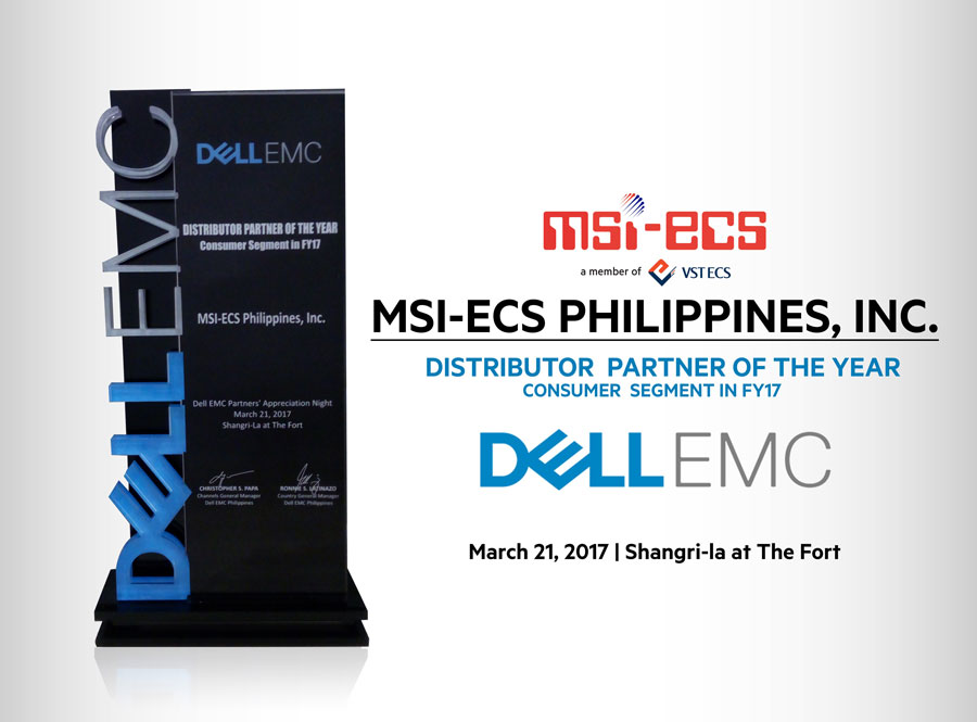 MSI-ECS Sweeps Dell EMC Awards
