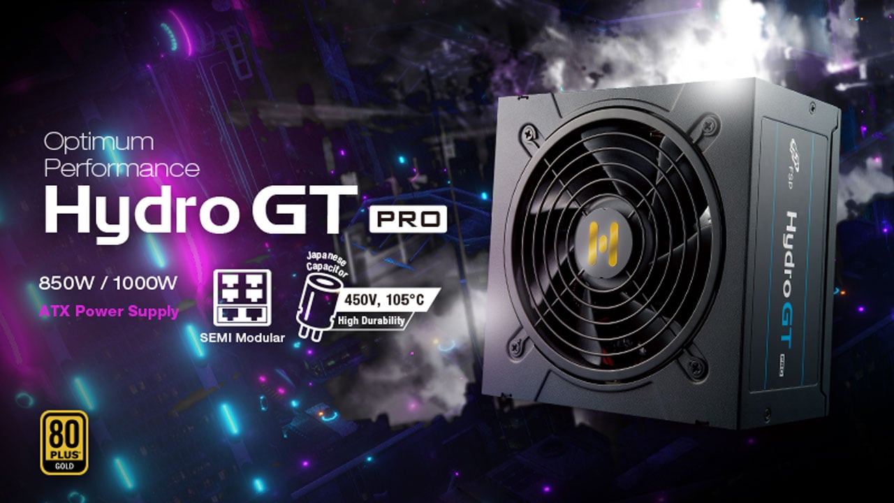 FSP Group Intros HYDRO GT PRO 850/1000W PSU