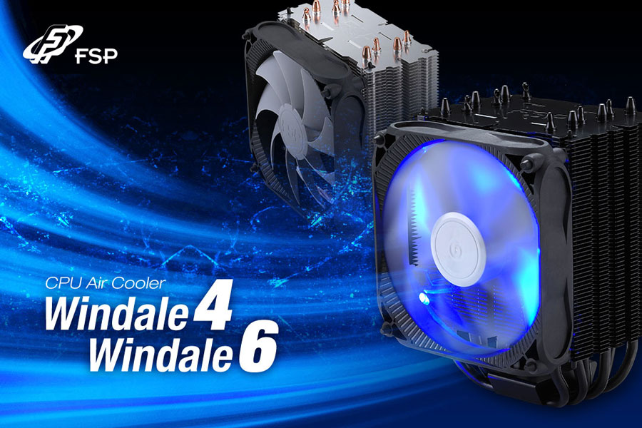 FSP Enters CPU Cooling Game With Windale Series