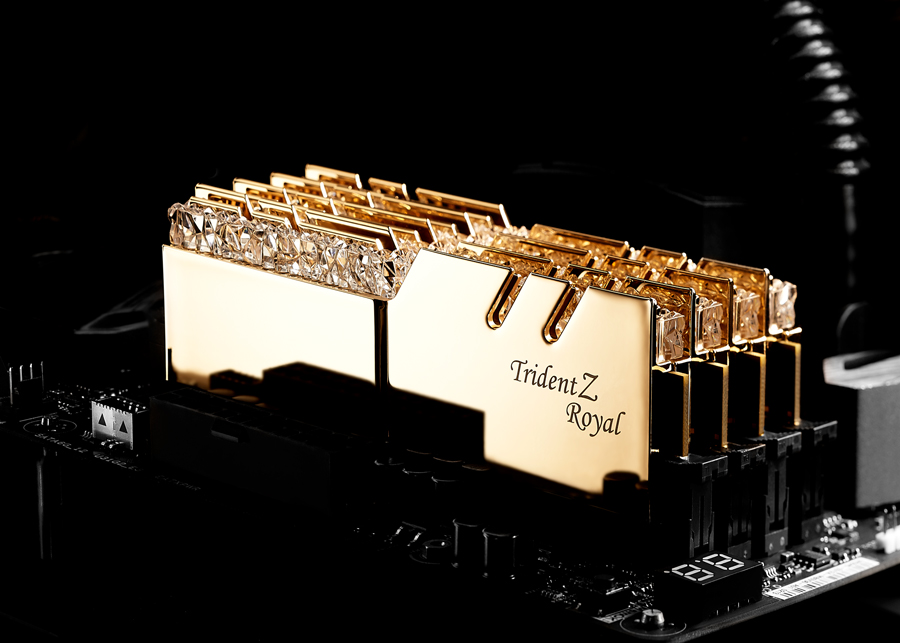 G.SKILL Launches Trident Z Royal Series DDR4 RGB Memory Kits