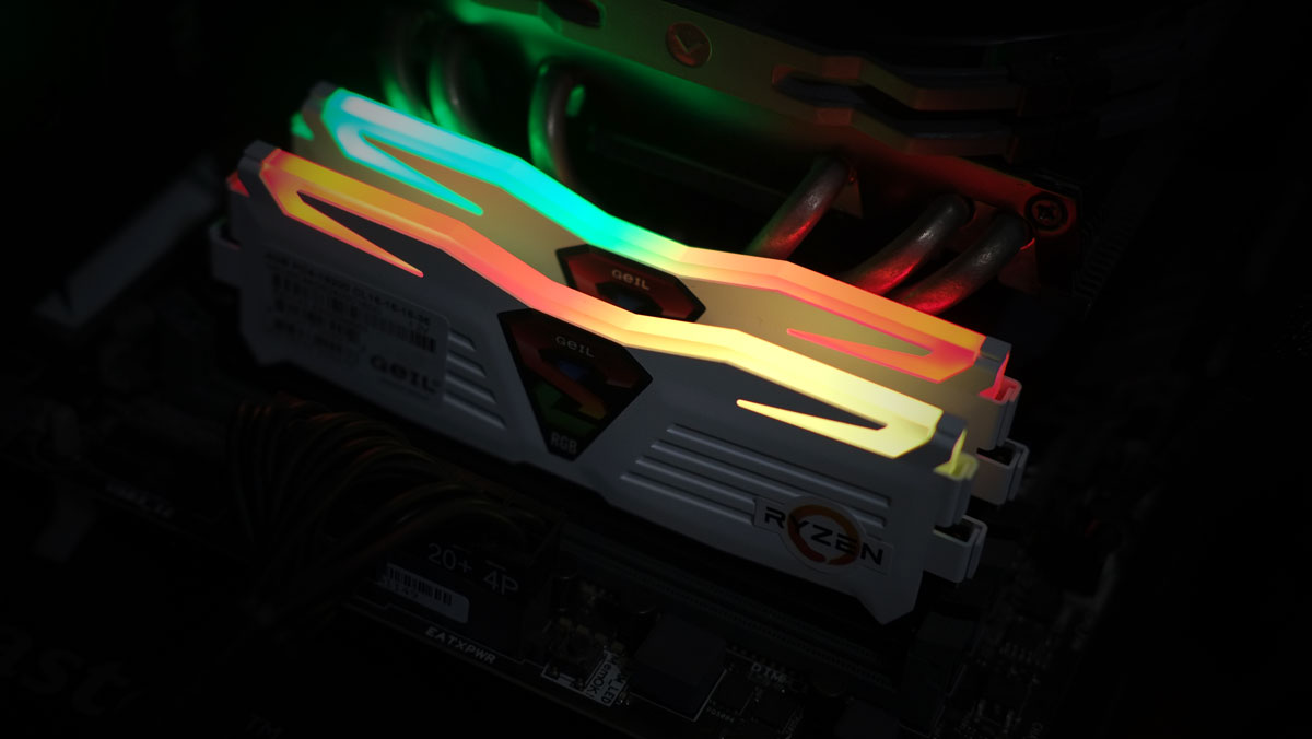 Review | GEIL Super Luce RGB Lite 2400MHZ 8GB DDR4 Memory Kit